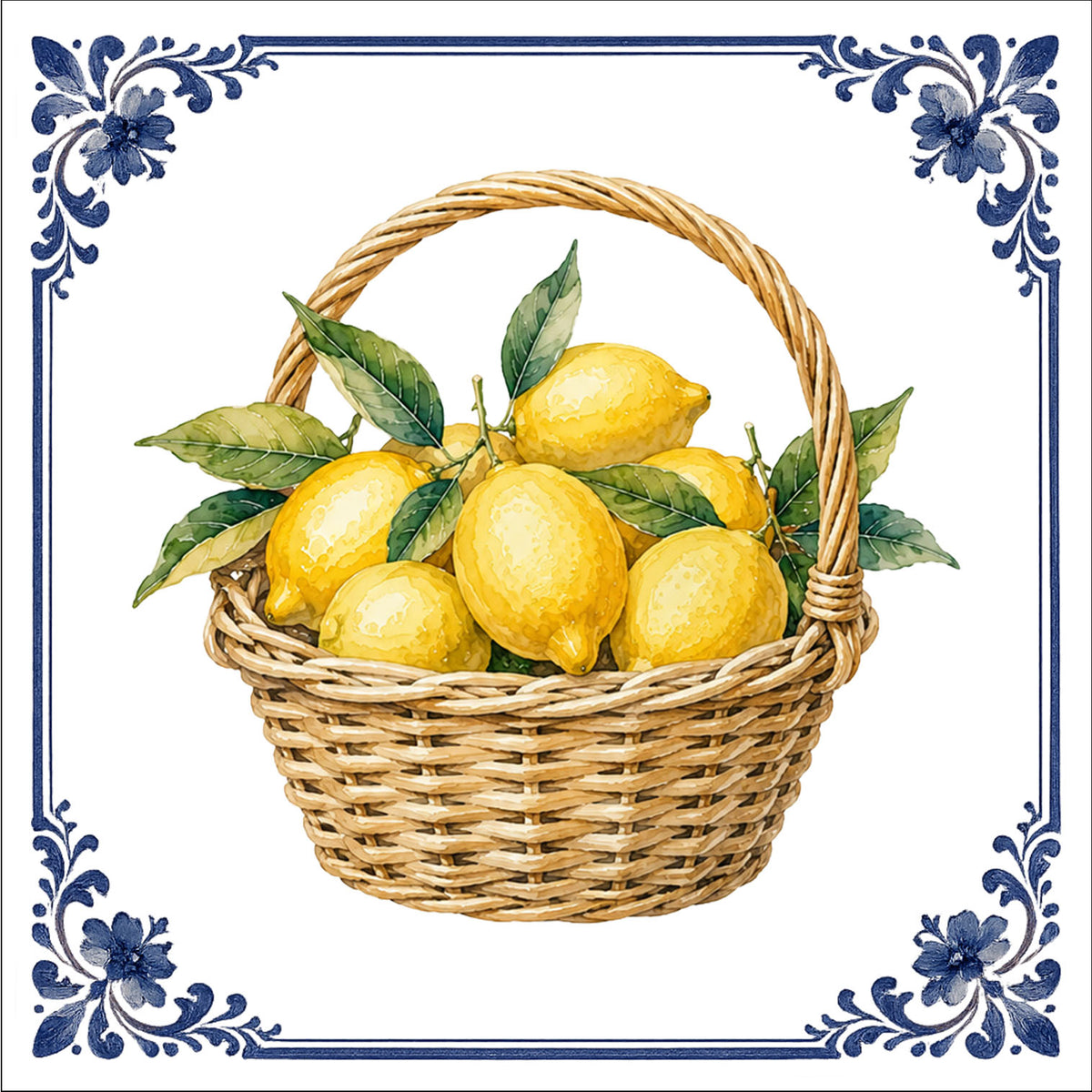 Le panier de citrons