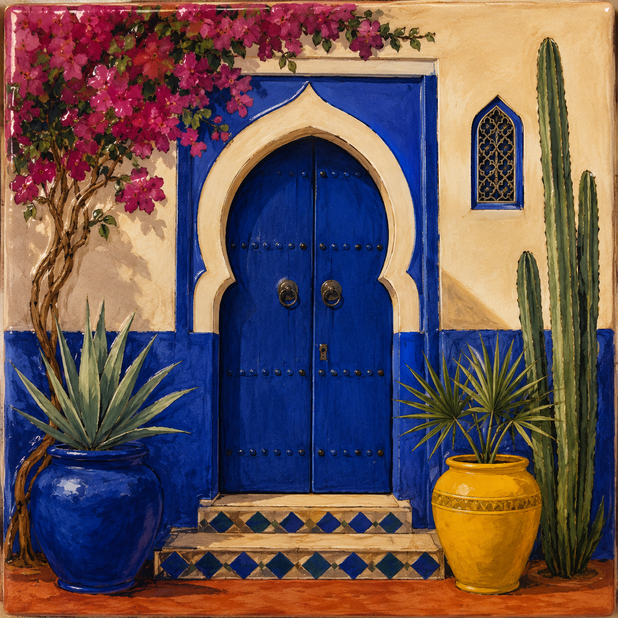 Au porte du riad