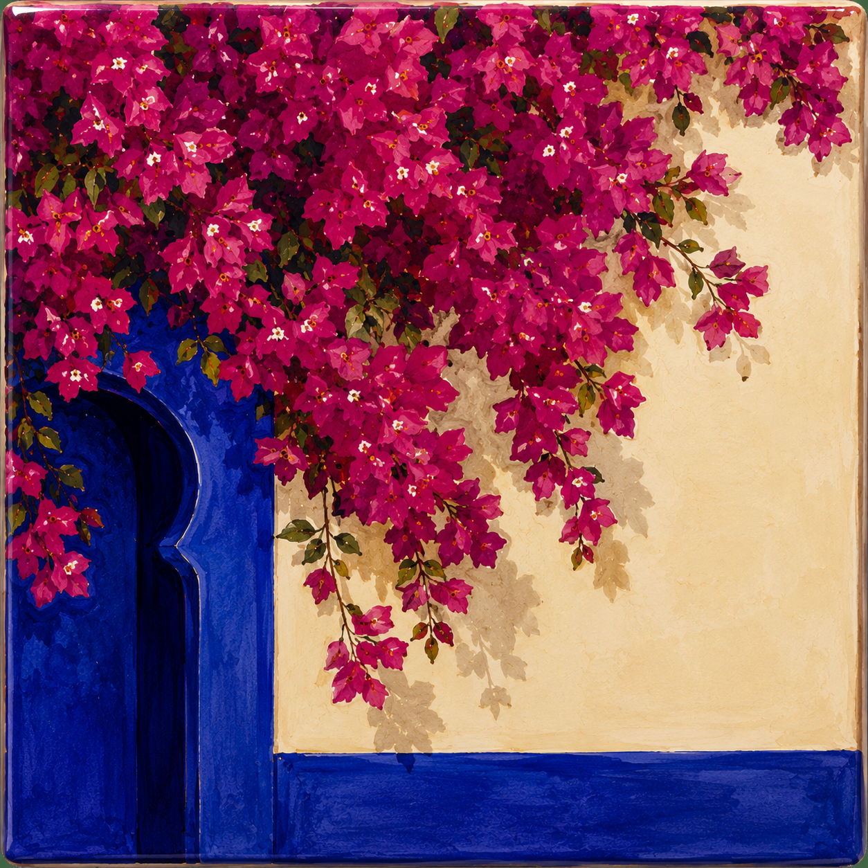 Cascade de Bougainvilliers