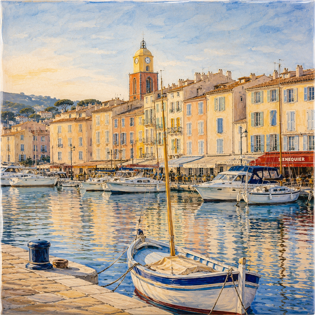 Matin à Saint Tropez