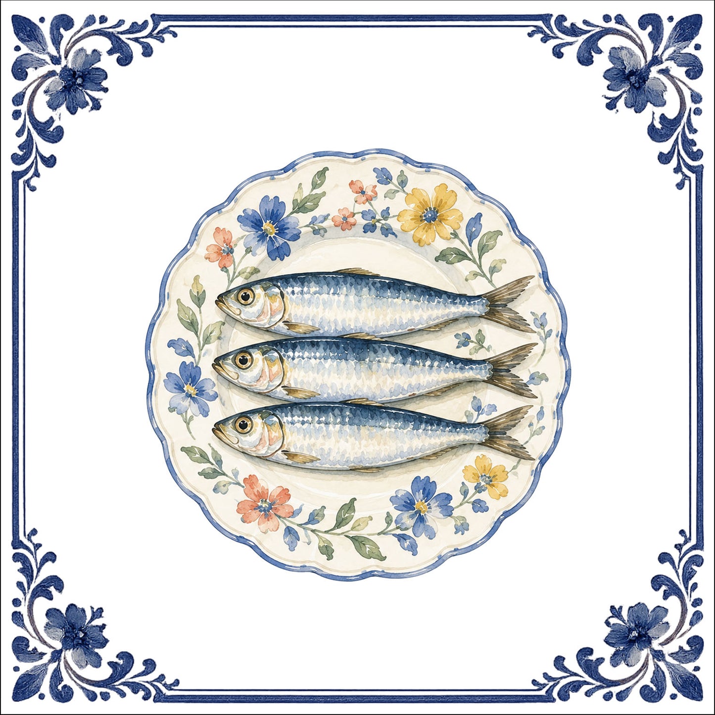 L'assiette de sardines