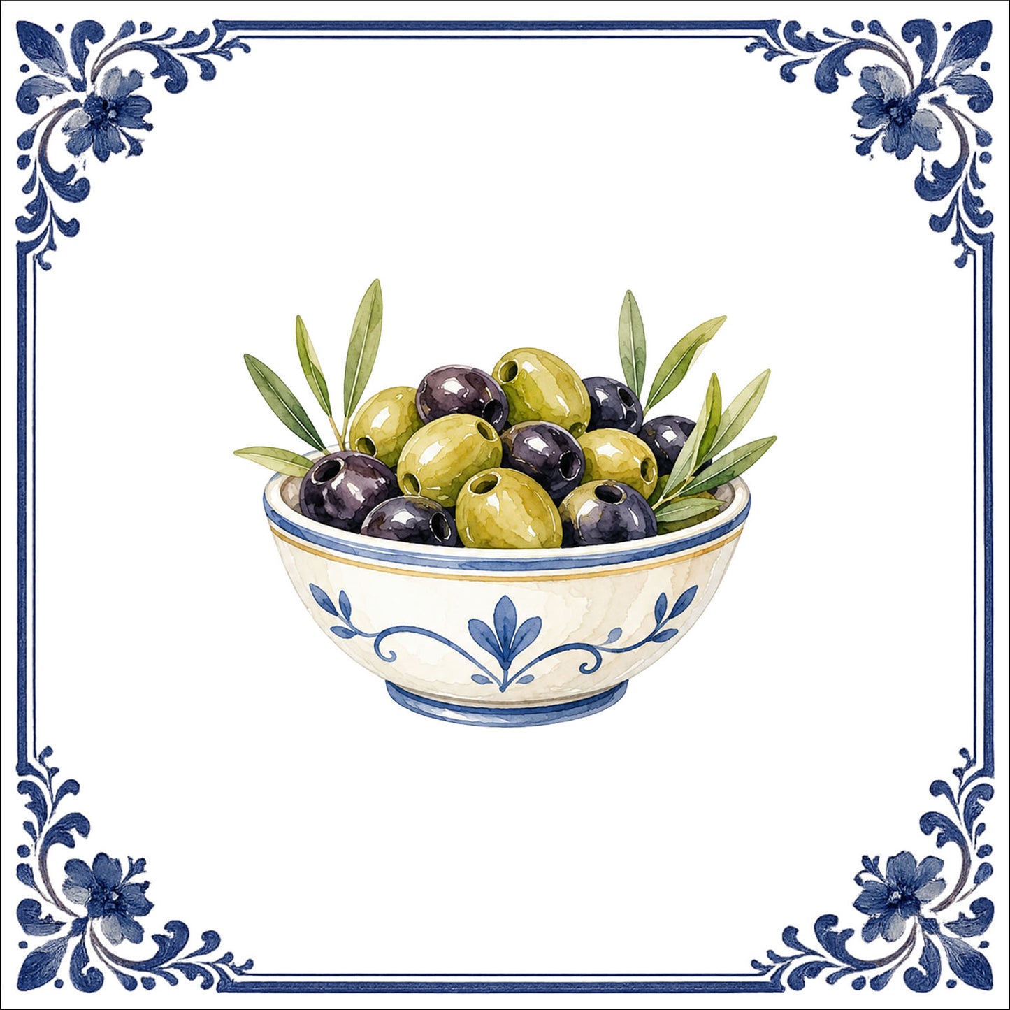 le bol d'olives