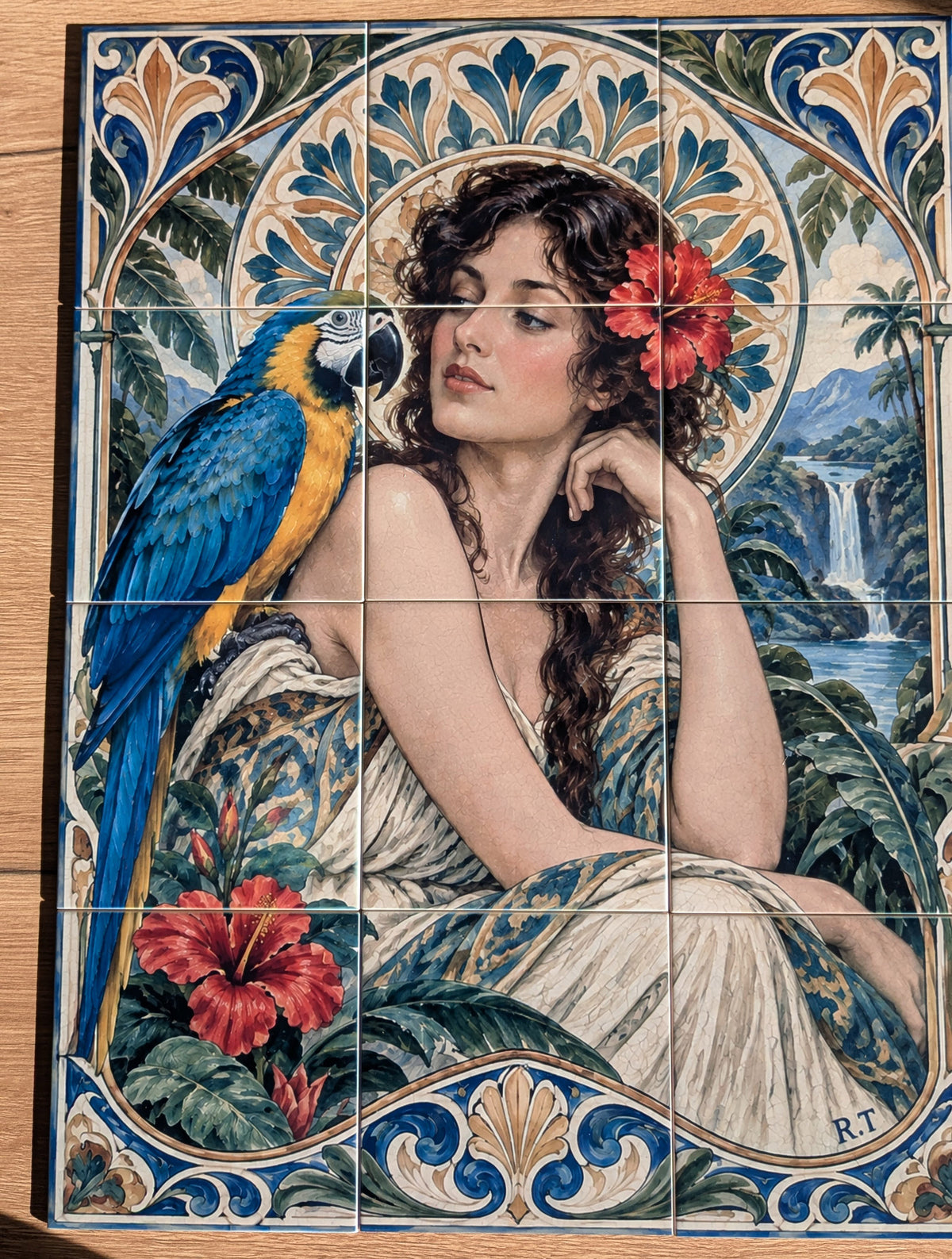 La Muse des Tropiques - Composition signature –  12 carreaux