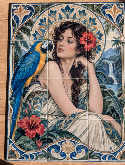 La Muse des Tropiques - Composition signature –  12 carreaux