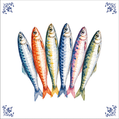 L'éventail de sardines