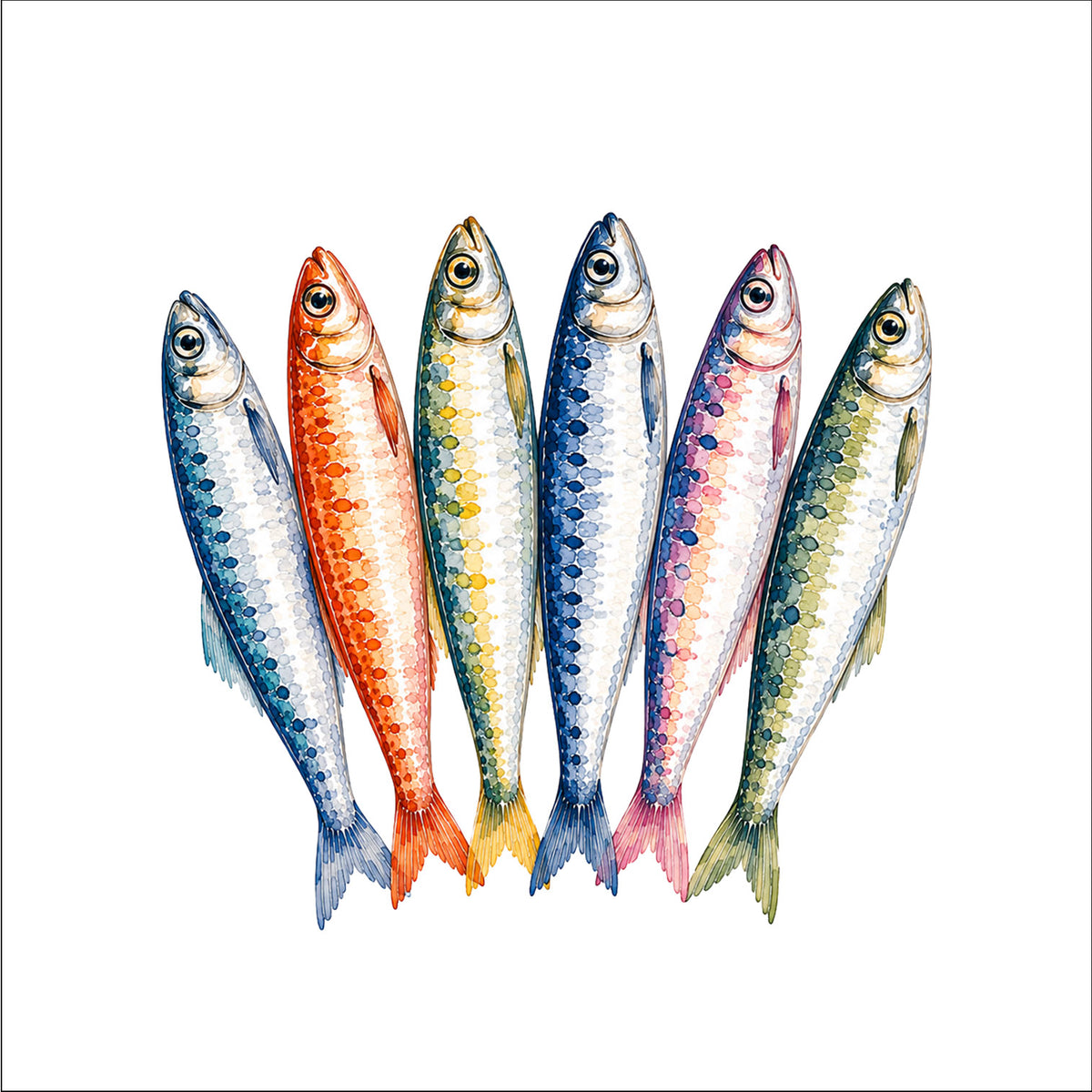 L'éventail de sardines
