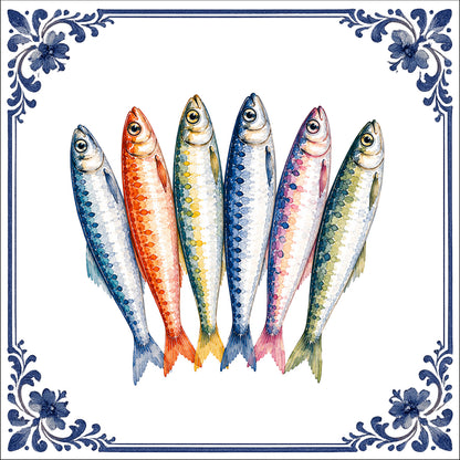 L'éventail de sardines