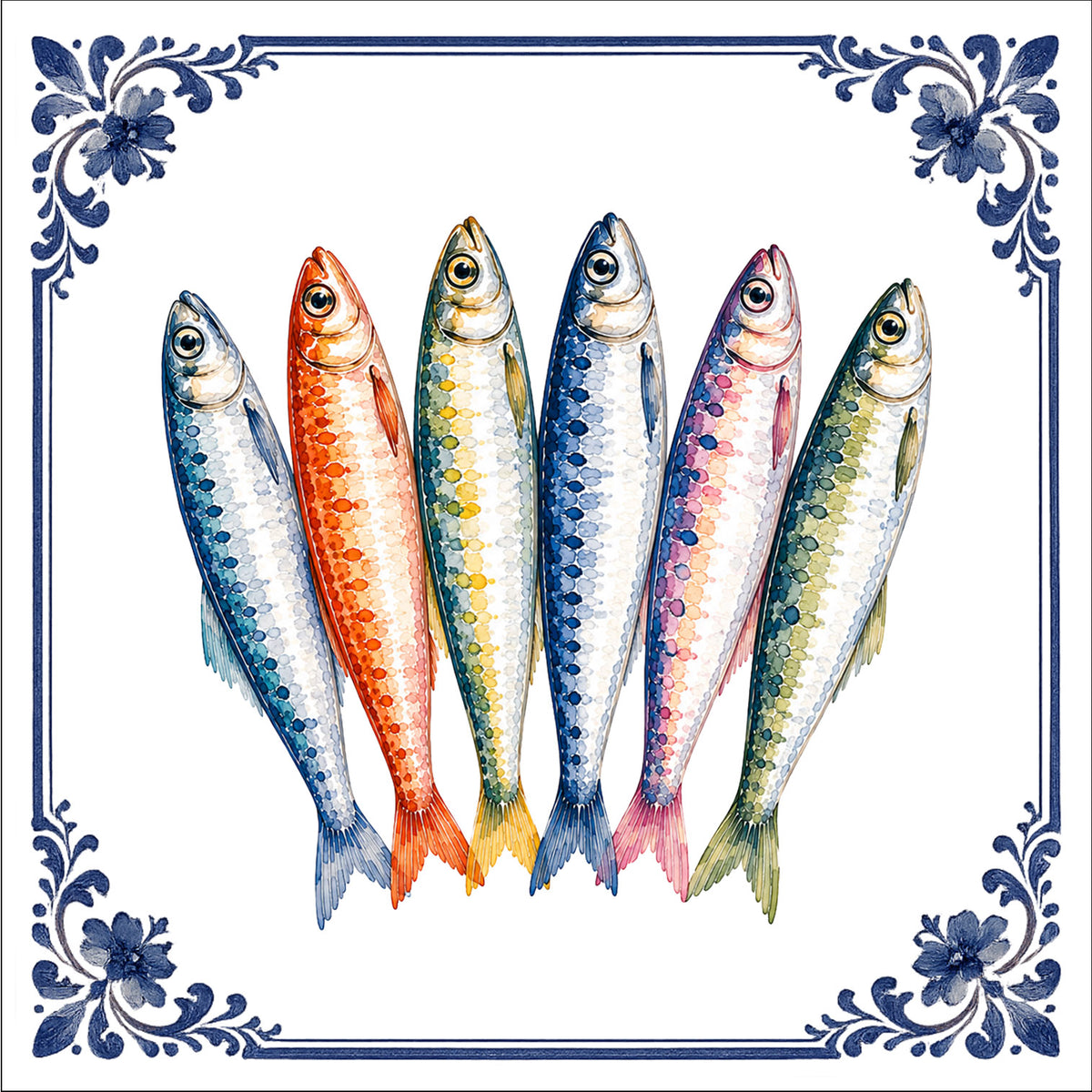 L'éventail de sardines