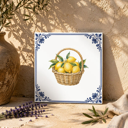 Le panier de citrons