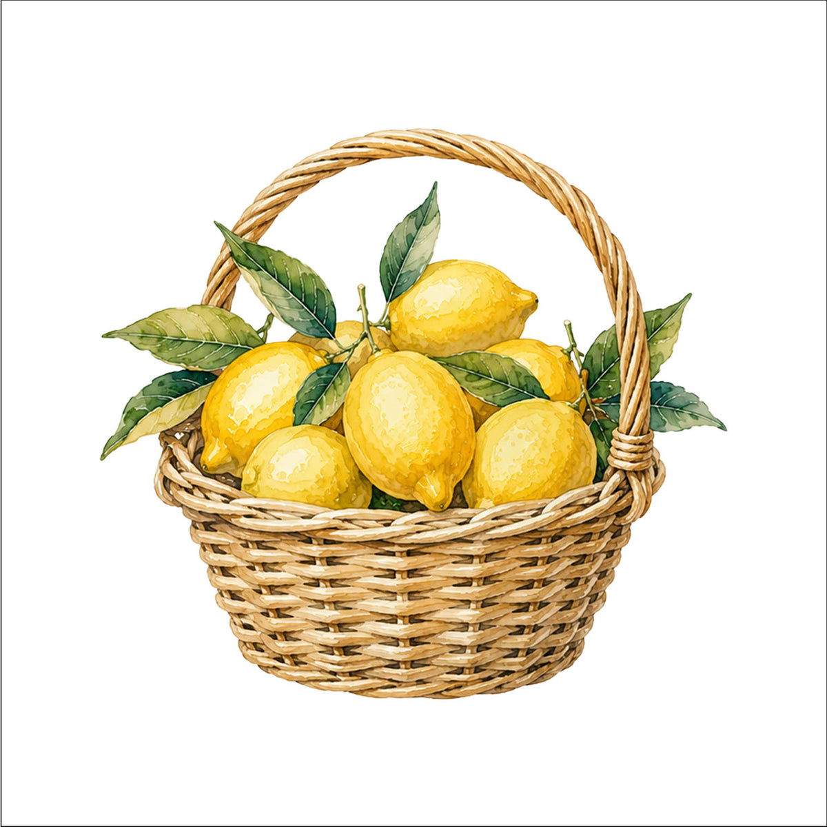 Le panier de citrons