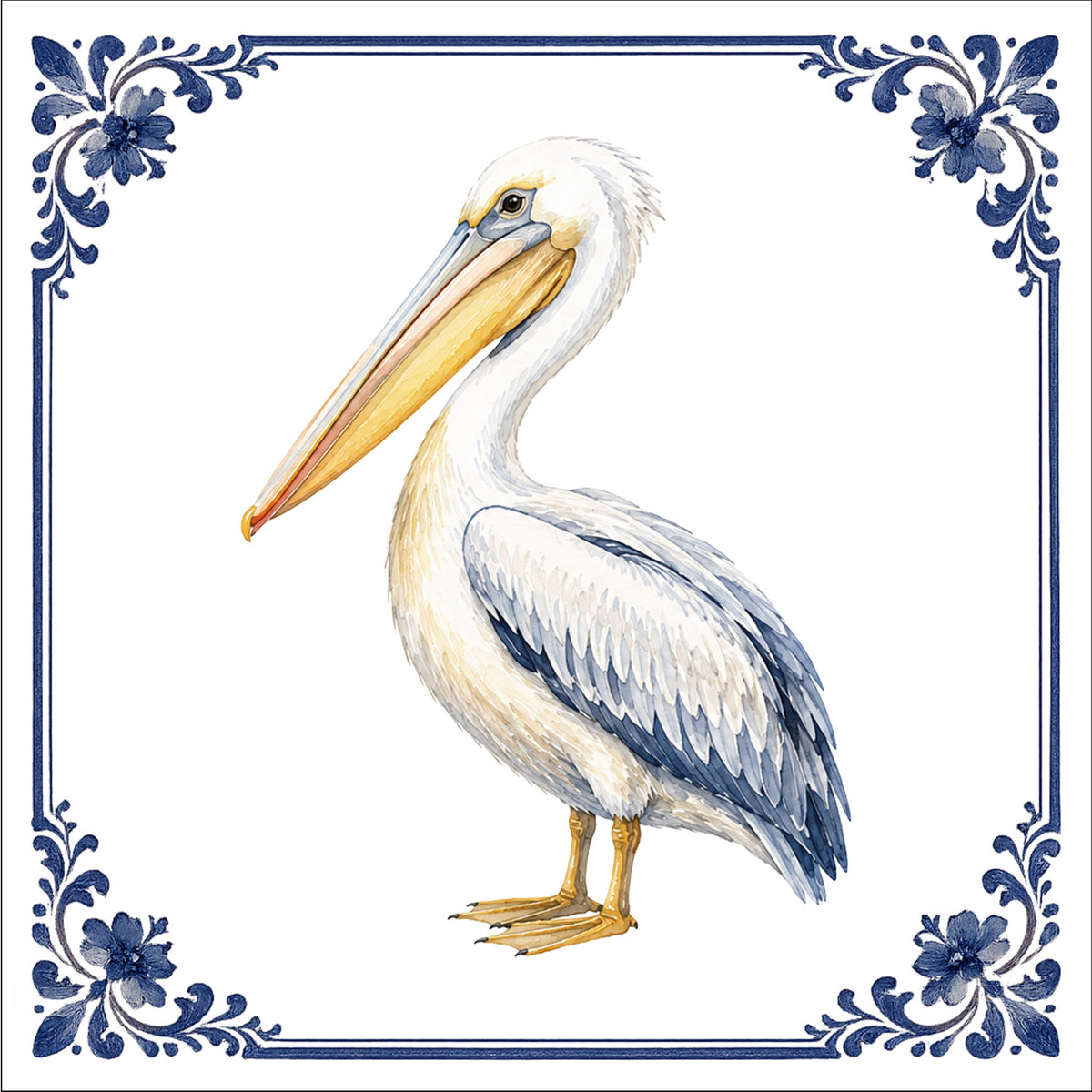 Le pélican de la cote
