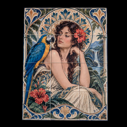 La Muse des Tropiques - Composition signature –  12 carreaux
